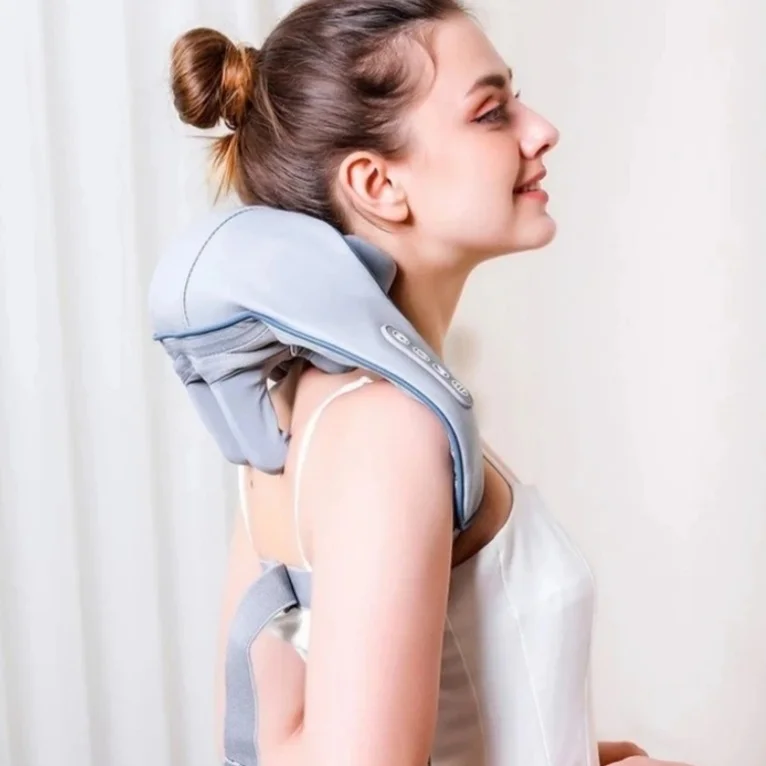 ماساژور گردن و شانه چنگکی (خرچنگی) حرارتی مدل HJ-188
