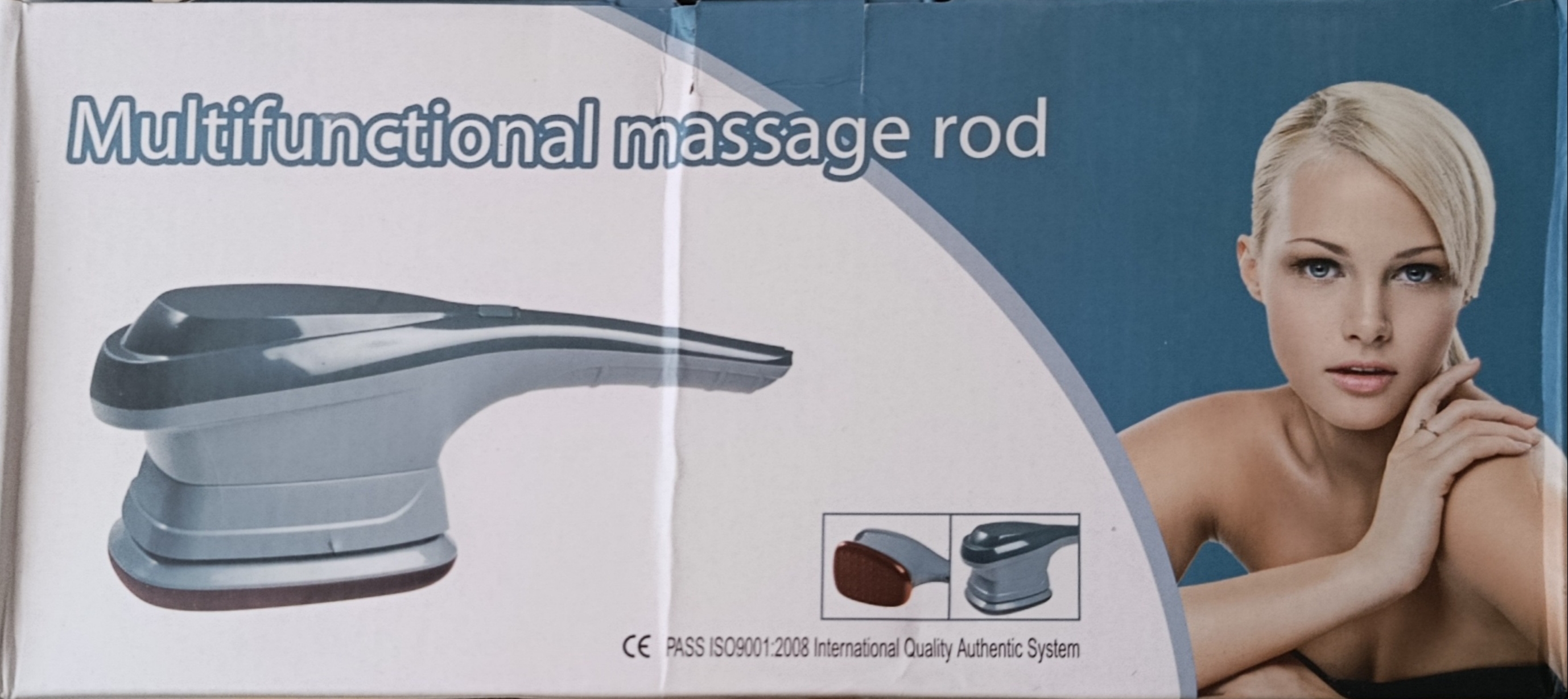 ماساژور برقی دستی چندکاره مدل SKE-168 با دو سرعت ویبره برای ماساژ تمام بدن